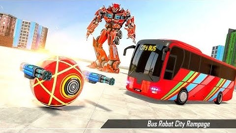 Fire ball bus RObot transform game for kids robots games new game Technology full game HD kids video
