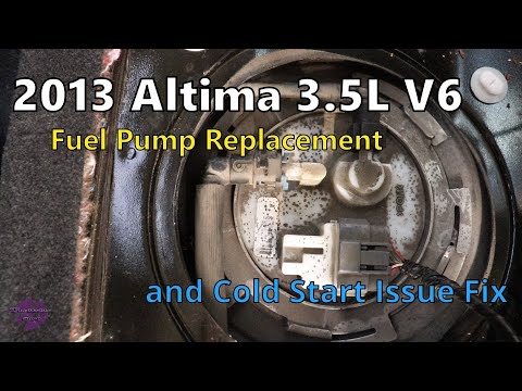 Video: Di manakah letak pompa bahan bakar pada Nissan Altima 2014?