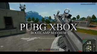 Bootcamp Mayhem in 1-Man-Squad! - (PUBG Xbox One X Gameplay & Live Commentary)