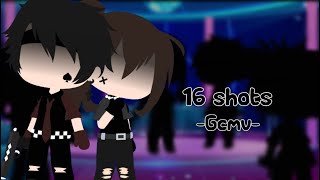 16 shots|| Gcmv|| Gacha club||⚠️Flash warning⚠️