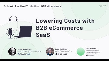 The Hard Truth Episode 26 - Lowering Costs With B2B eCommerce SaaS W/ Amir Hessabi From BigCommerce
