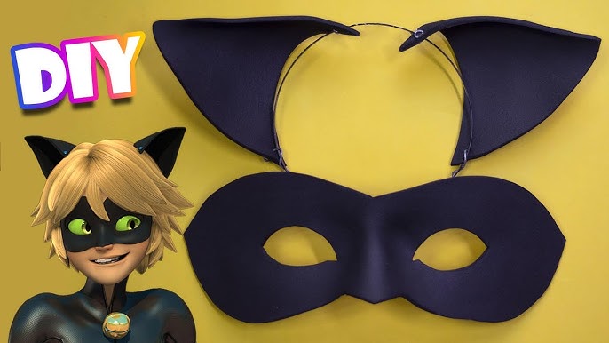 Máscara fantasia LadyBug e CatNoir eva I MIMOSHOW - Mimo Show