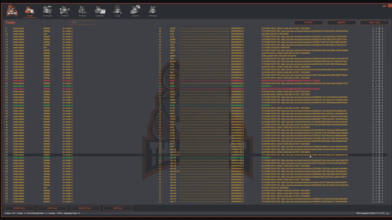 TSB Live Cop Jordan 5 Anthracite