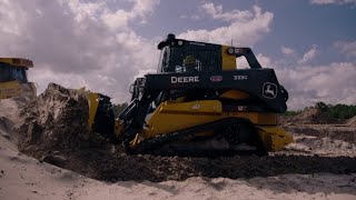 Where Dozers Can't Reach | John Deere SmartGrade™ Compact Track Loaders