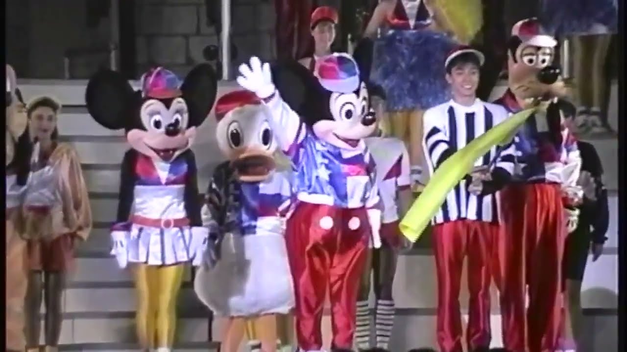 1990　TDL スポーツフェスティバルキャッスルショー Disney Super Star