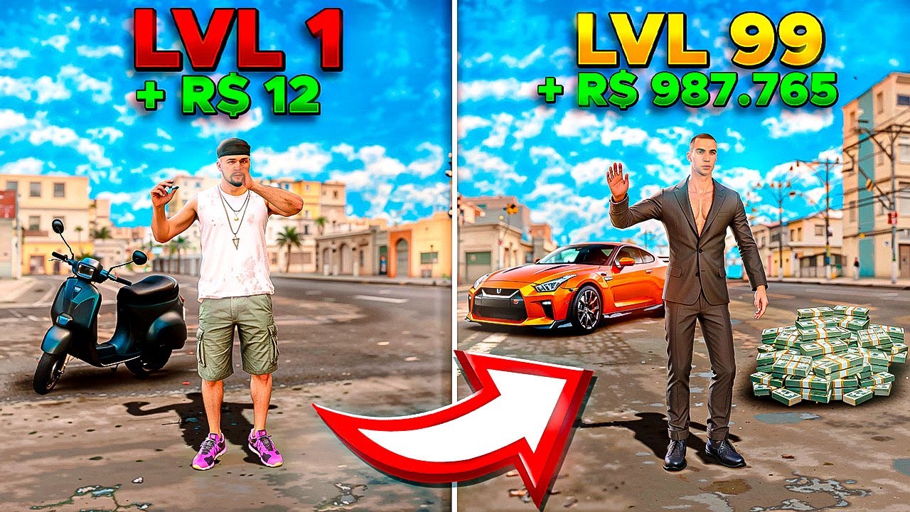 COMO SUBIR DE LEVEL E GANHAR MUITO DINHEIRO SENDO INICIANTE NO RIO RISE
