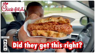 Chick-Fil-A Introduces A Chicken & Waffles Sandwich, How Good Can It Actually Be?
