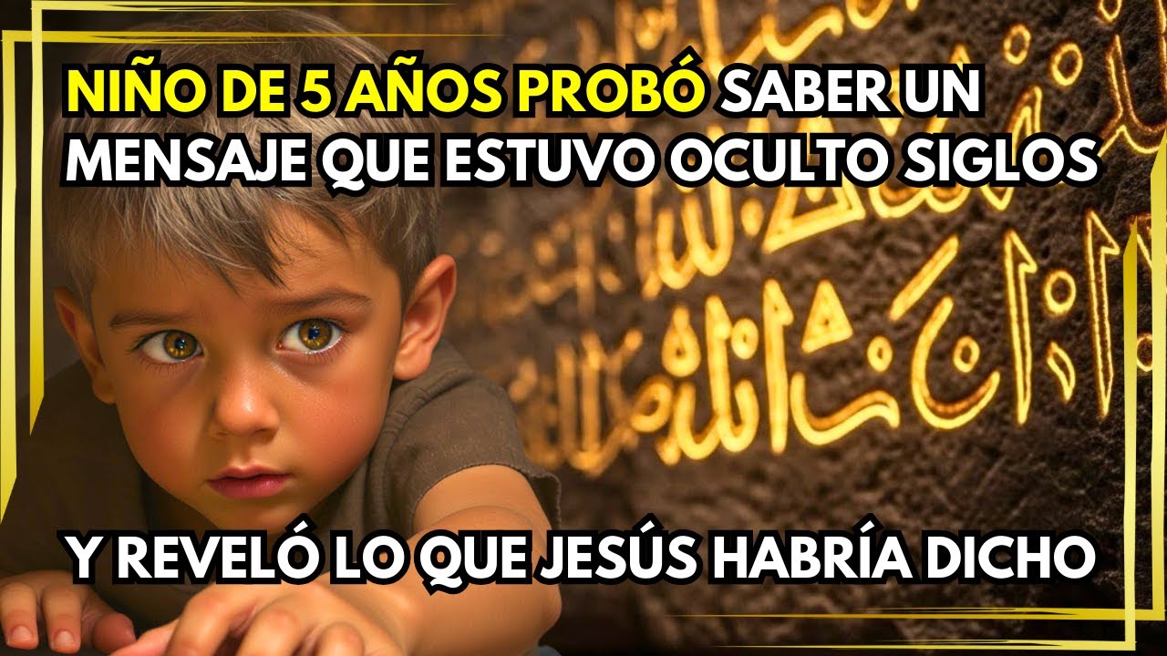 NIÑO DE 5 AÑOS HABLA ARAMEO ANTIGUO EN EL SANTO SEPULCRO Y REVELA ALGO QUE INQUIETA A LA IGLESIA