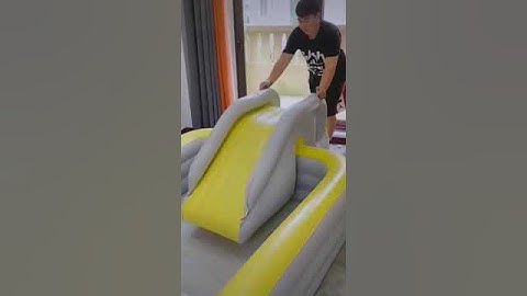 Hồ bơi- Bể bơi có cầu trượt, mái che- nhà bóng phao( TẶNG BƠM ĐIỆN,KEO DÁN PHAO VÀ PHAO BƠI CHO BÉ)