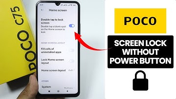 Lock Screen Without Pressing Power Button on Any Poco Phone