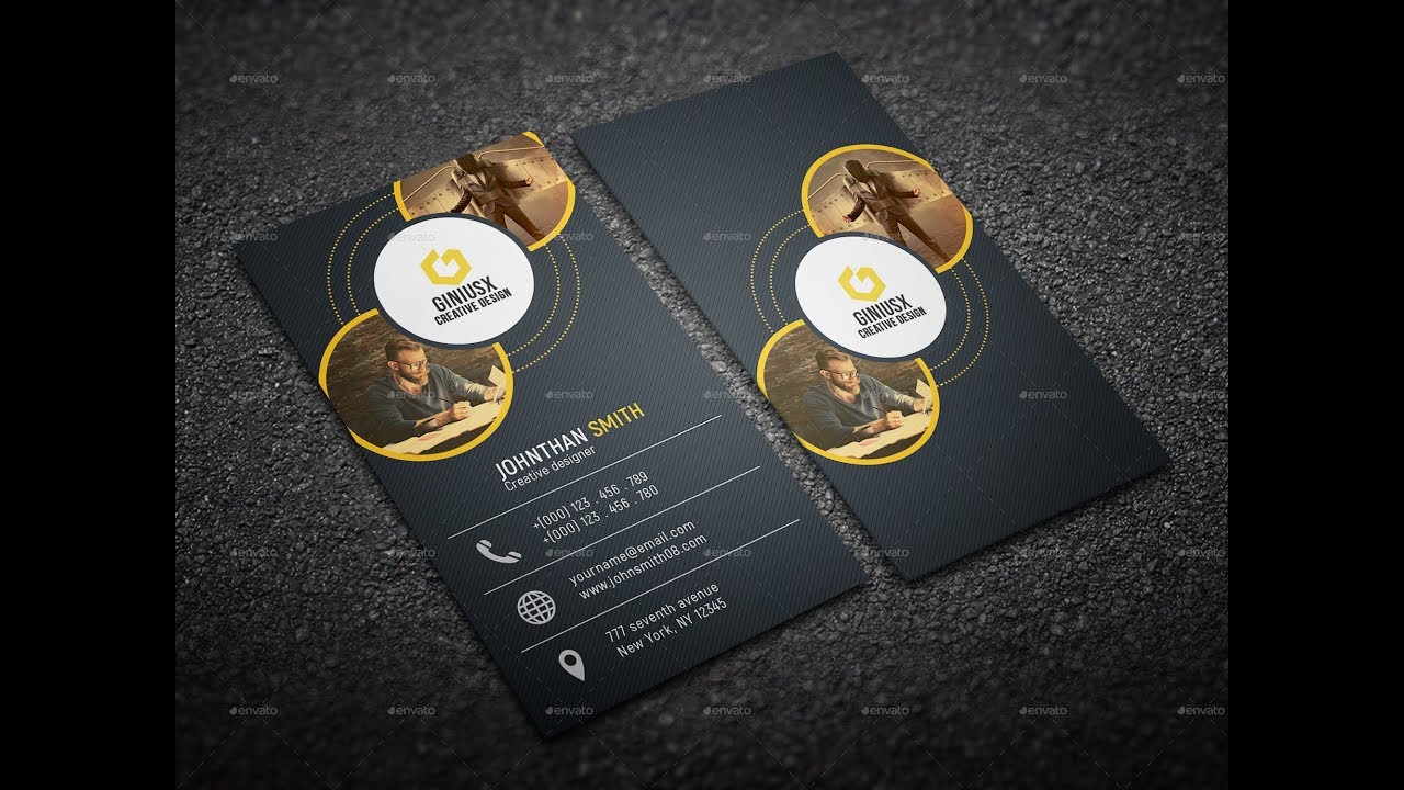 How to trace business card From envato market (Graphicriver) YouTube