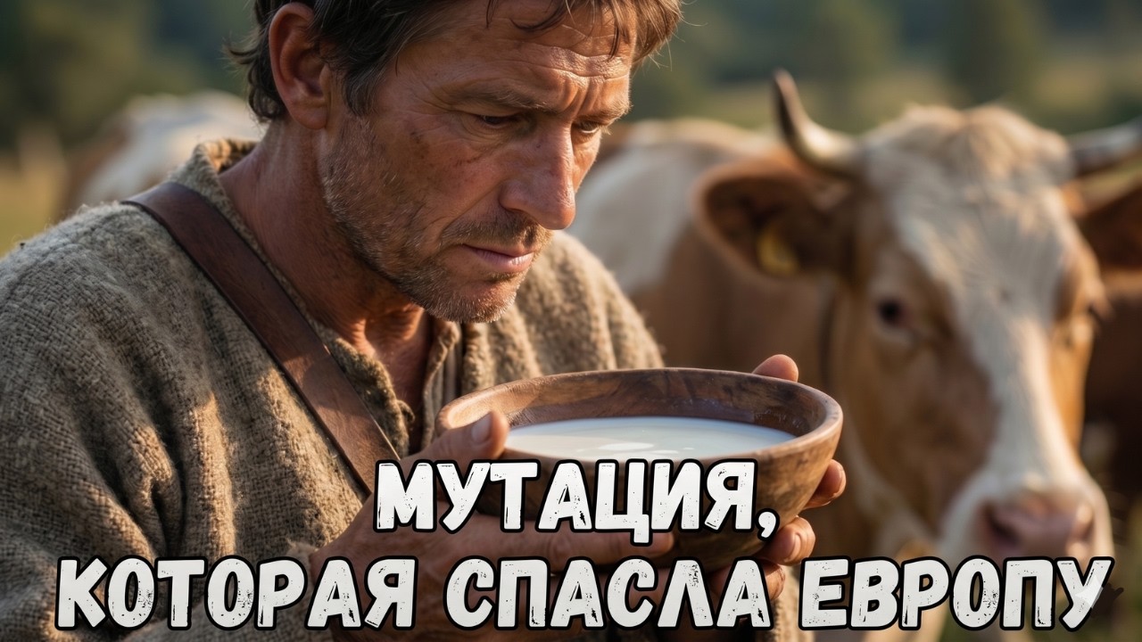 Ген, который отделил Европу от остального мира | Лактоза