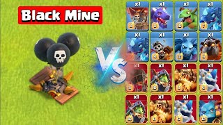 Seeking Air Mine Vs All 1 Max Air Troops Clash Of Clans