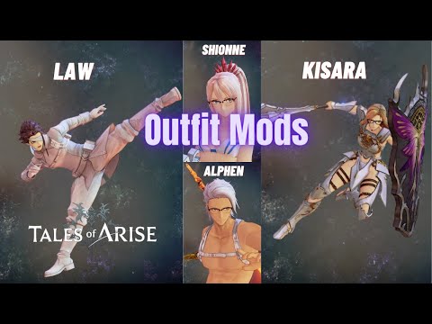 Tales of Arise Outfit Mods Showcase feat Level 99 Sword Ranker