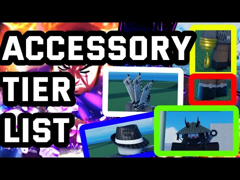 [AOPG] BEST ACCESSORY TIER LIST/GUIDE! A One Piece Game