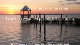 Sittin on the Dock of the Bay - Glen Campbell - lyrics