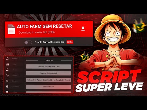 ⚡Script Blox Fruits - Auto Farm, Raça V4, +FPS, Auto CDK e Vários Itens Lendários ( Mobile & PC )