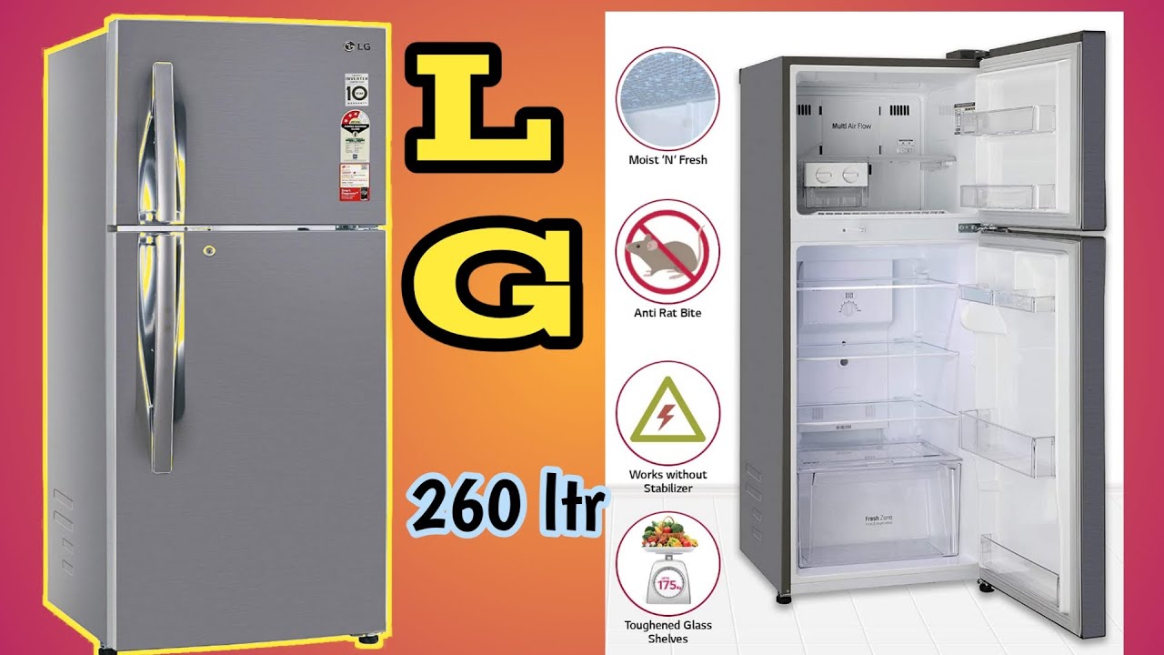 lg 260 ltr dual fridge