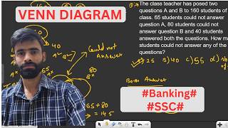 Venn Diagram | SSC | PO | Bank |Punjab police| Memory based | PYQ | Previous year | By Anuj Sir (HP)