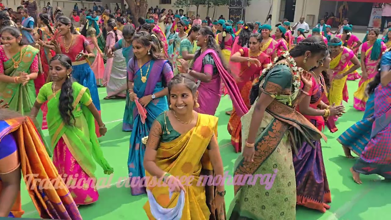 😍❤️ANNAI Women's college ❤️ இல் நமது 🌀தீரன் பாரம்பரிய ஒயிலாட்ட கலைக்குழு🌀😍