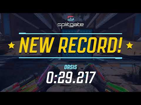 Oasis 29 217 Splitgate race [WORLD RECORD Speedrun.com]