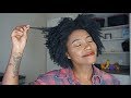 DYING MY NATURAL HAIR BACK JET BLACK | Keke J. #naturalhair #type4hair #kekej