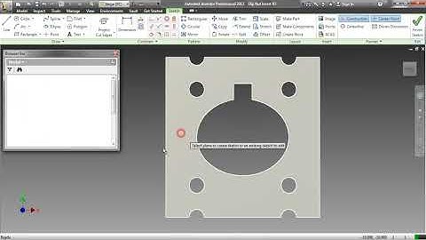 Slip Nut Insert-03 (Video Tutorial) Autodesk Inventor