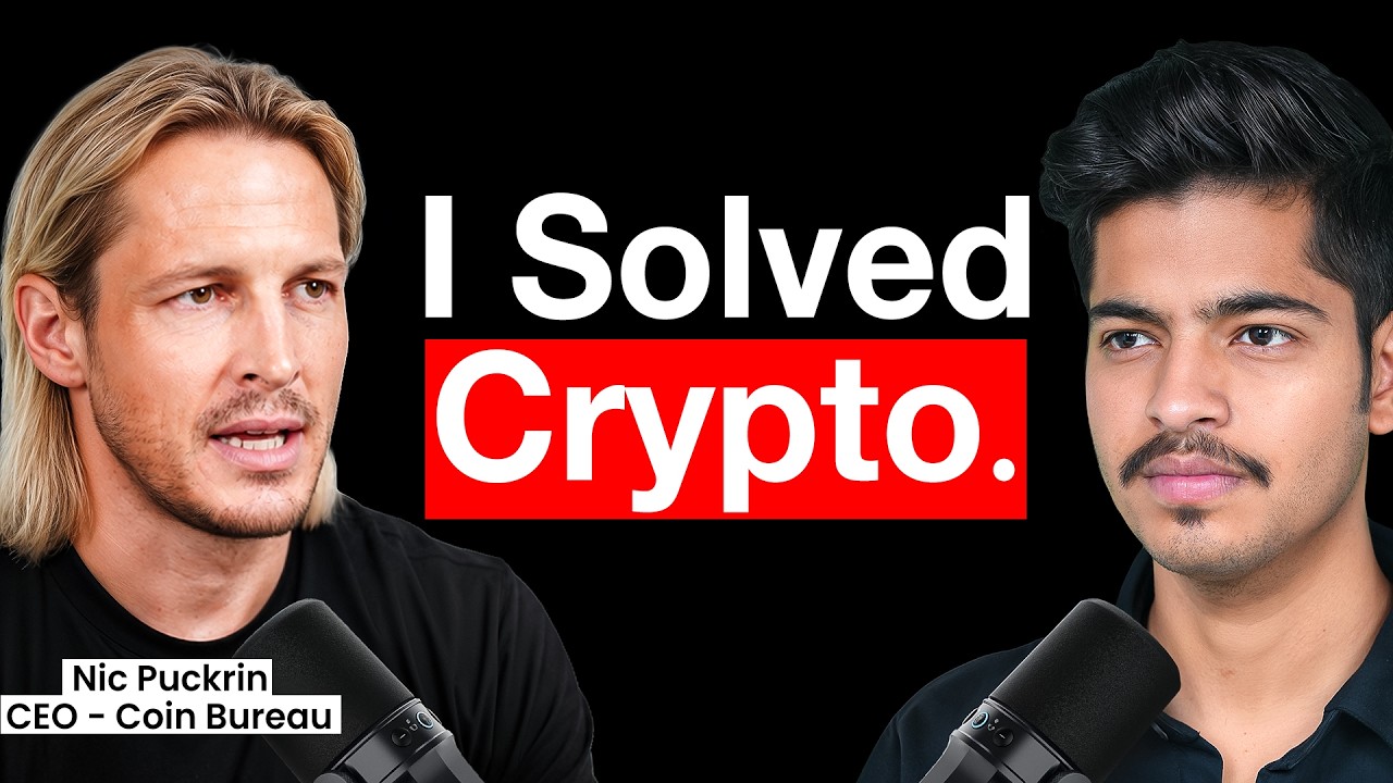 Coin Bureau CEO: How to Get Rich in Crypto (Without Getting Lucky) | Nic Puckrin