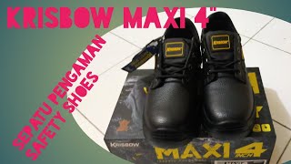 UNBOXING SEPATU SAFETY KRISBOW MAXI - Berita Harga Mobil