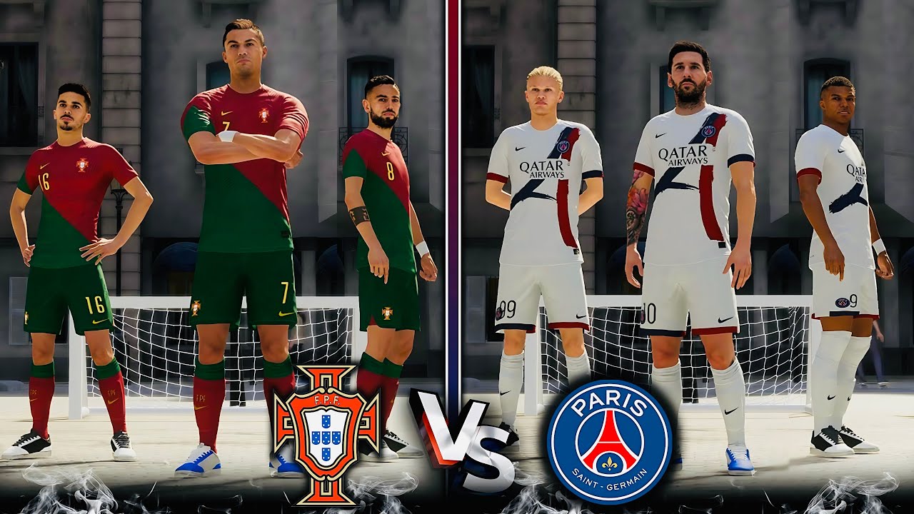 FIFA VOLTA 26 - RONALDO, MESSI, MBAPPE, HAALAND ALL STARS | PORTUGAL VS PSG - FINAL