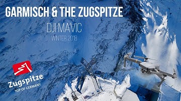 Garmisch-Partenkirchen & Zugspitze - Winter Cinematic Drone Footage