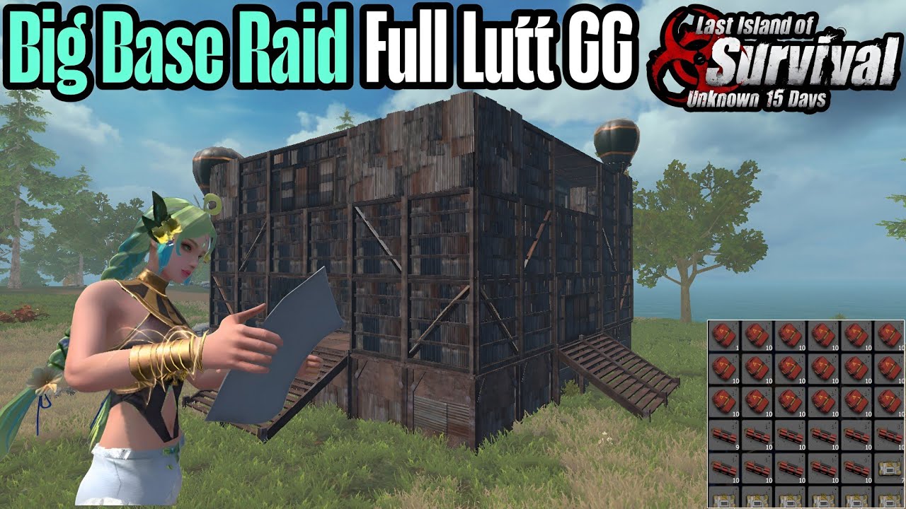 Raid Rokie Server Full Lutt Last Day Rules Survival #@LIOSofficial #Lastislandofsurvival15days #lios