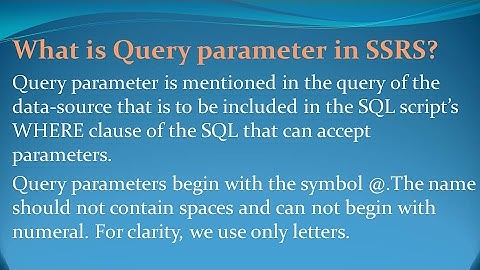 SSRS Interview Questions and Answers for freshers and experienced– Part 5