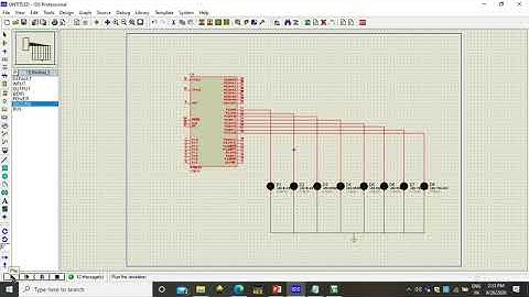 To interface 8 LEDs at Input-output port and create different patterns.