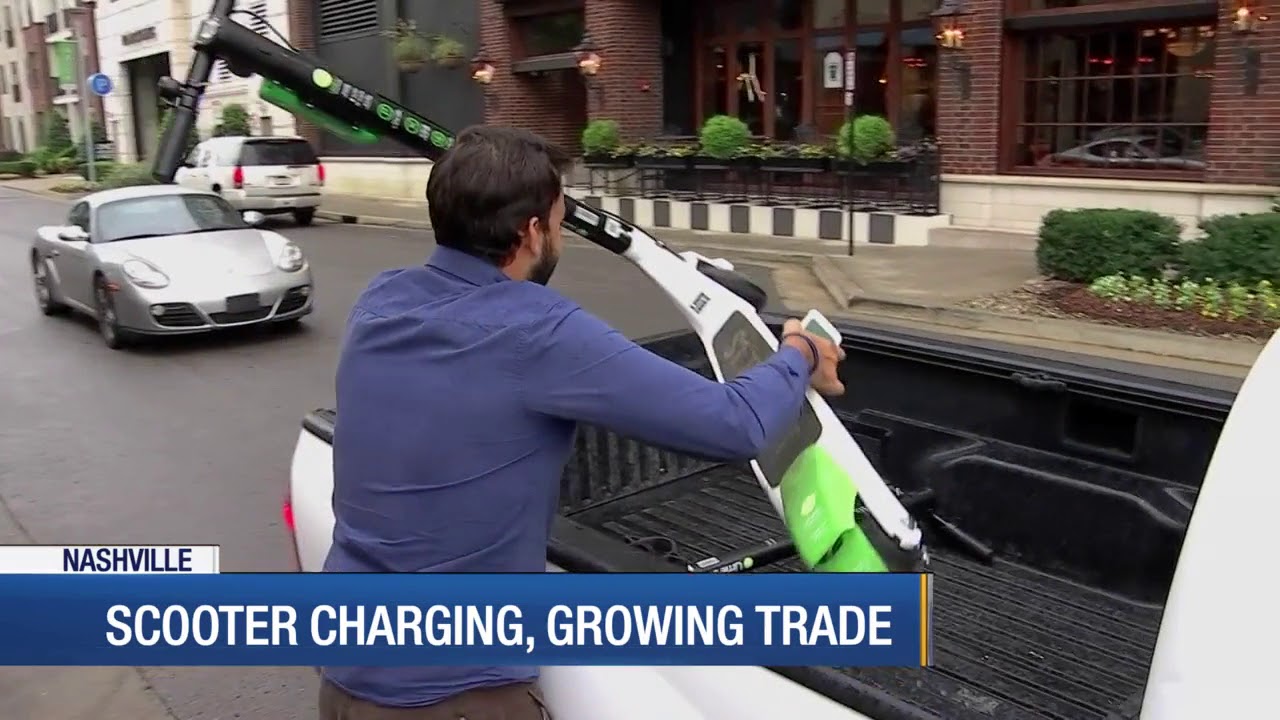 Scooter charging, growing trade