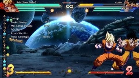 SSJ Goku corner 2H old max damage 1.29