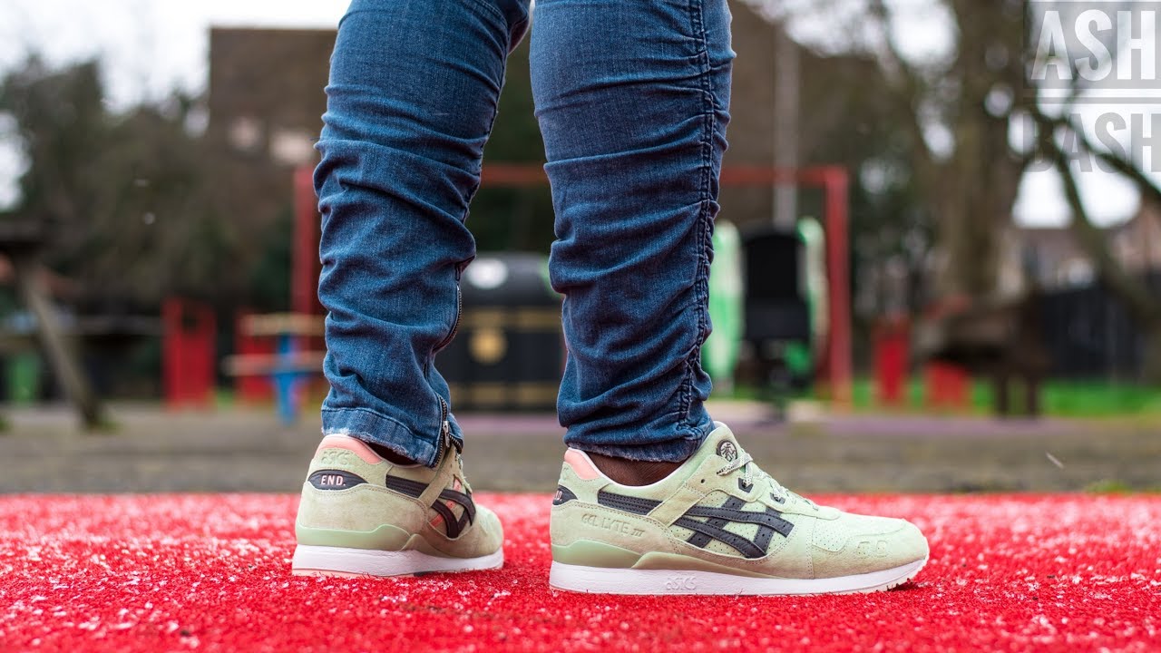 asics gel lyte iii wasabi