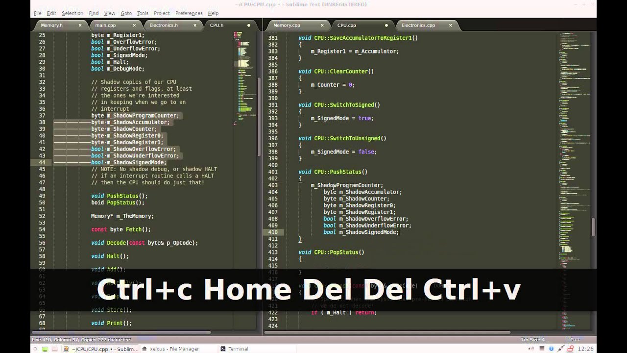 Virtual CPU in C++ Series - Push & Pop Registers - YouTube