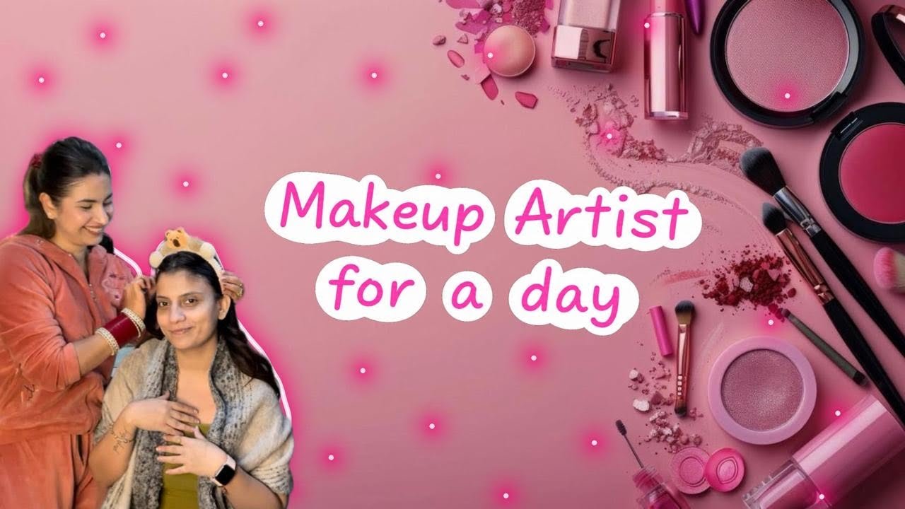 Did my friend’s makeup💄Makeup artist for a day🦋❣️ || Makeupvlog || Vlogging || Dailyvlogs || Jammu |