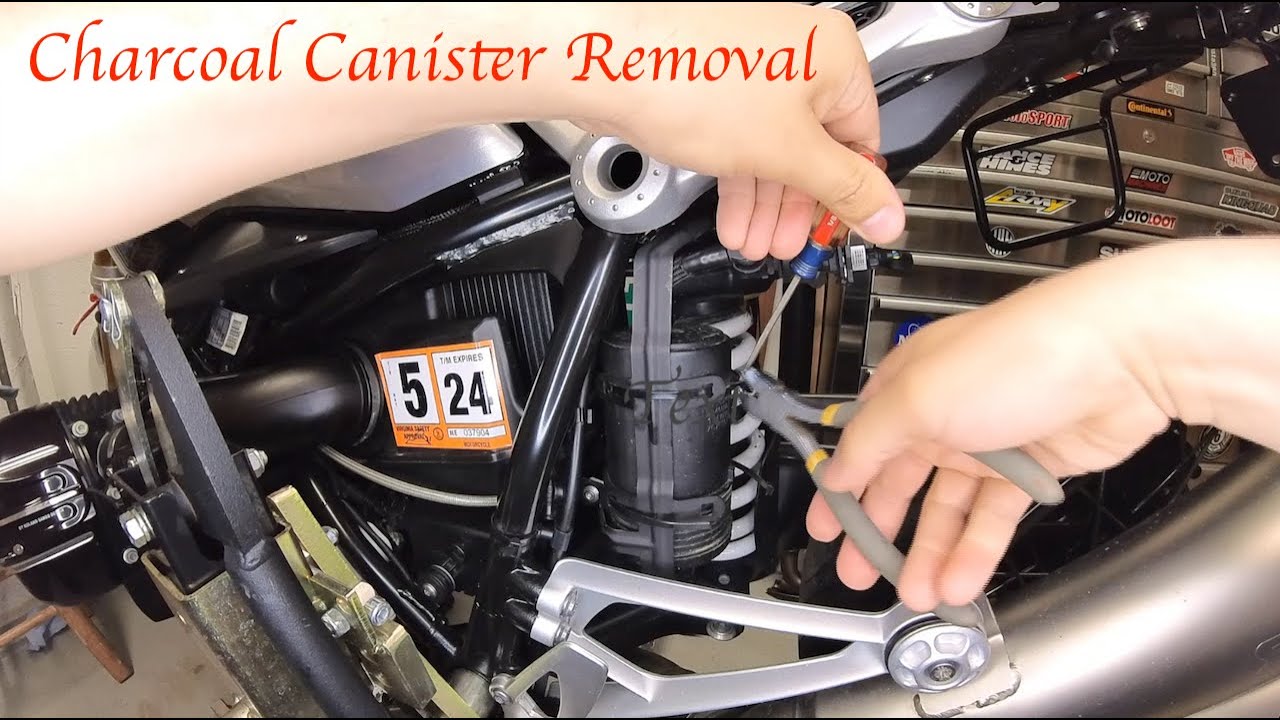 Charcoal Canister Removal on a 2014 BMW R9T YouTube