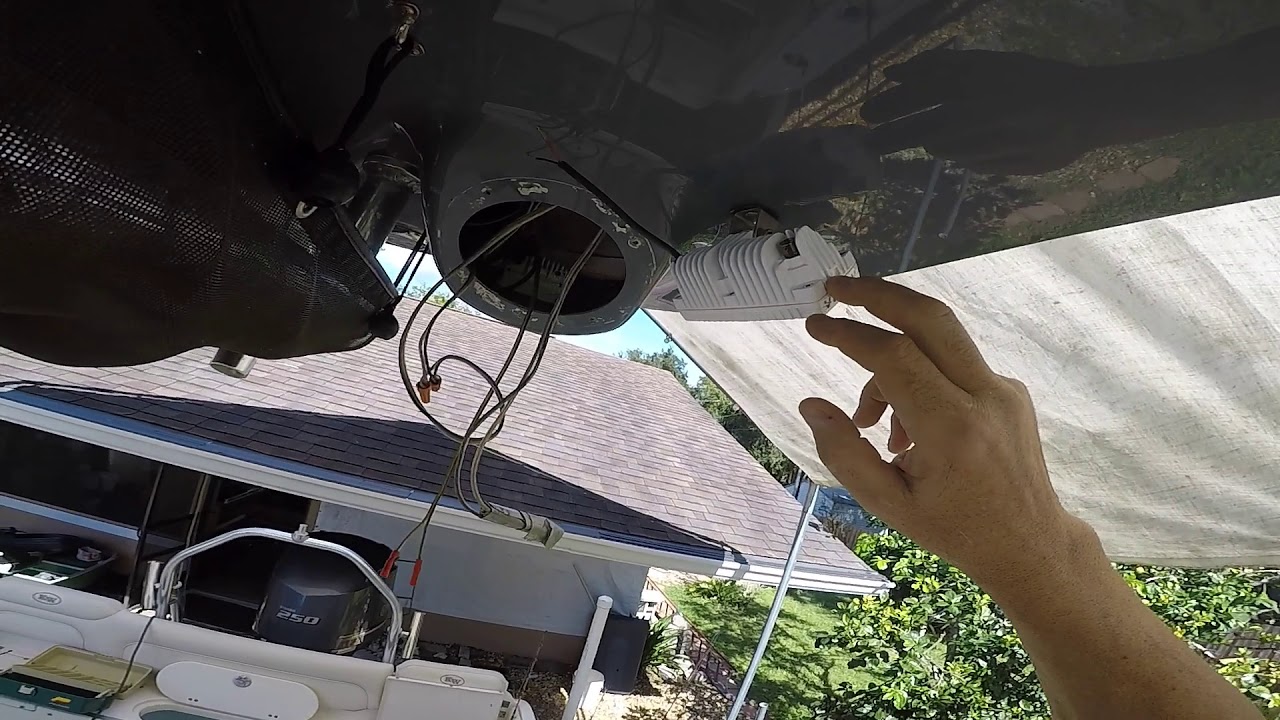 how to install spreader lights on a boat YouTube