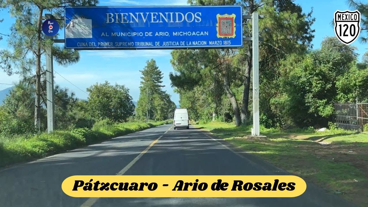 DE PÁTZCUARO A ARIO DE ROSALES, MICHOACÁN