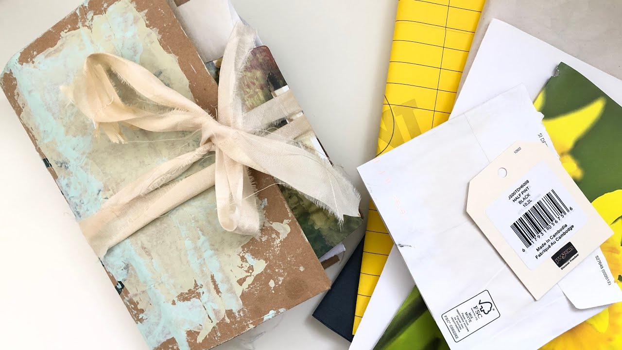 Junk Journal Challenge Joining PinkOddBird - #collectyojunk - Real Junk Journals