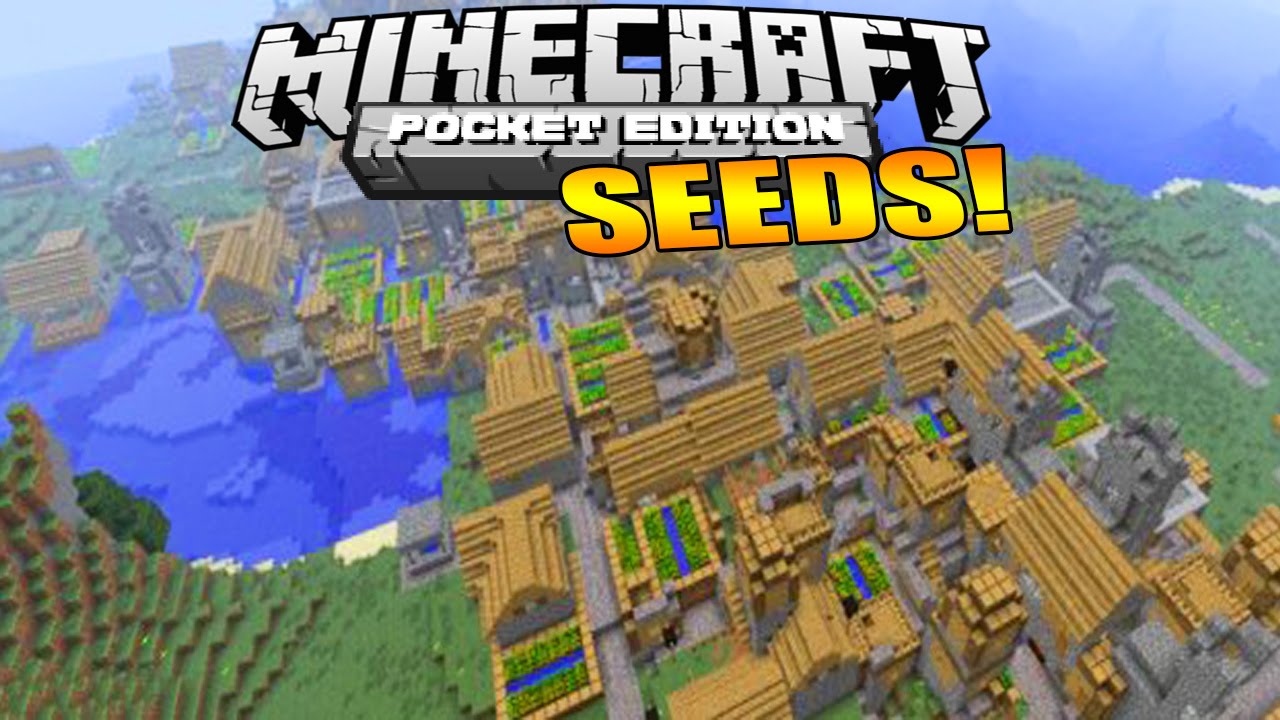 Minecraft Pe Best Seeds Massive City Seed Minecraft Pe Youtube