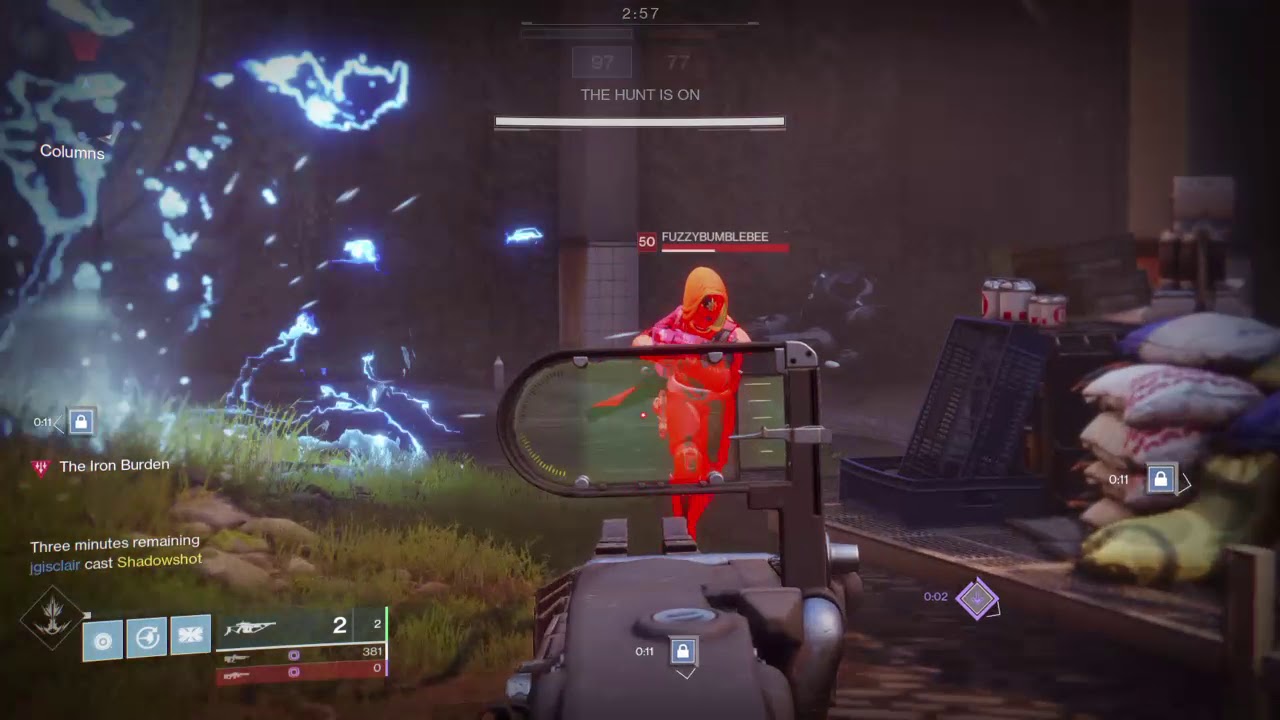 Iron burden kill streak