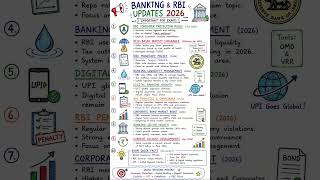 Banking &RBI updates (2026) #education #commercestudents #competitiveexams #bankingawareness