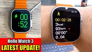Hello Watch 3 New Ota Update  Sports Data U0026 Charging Animation
