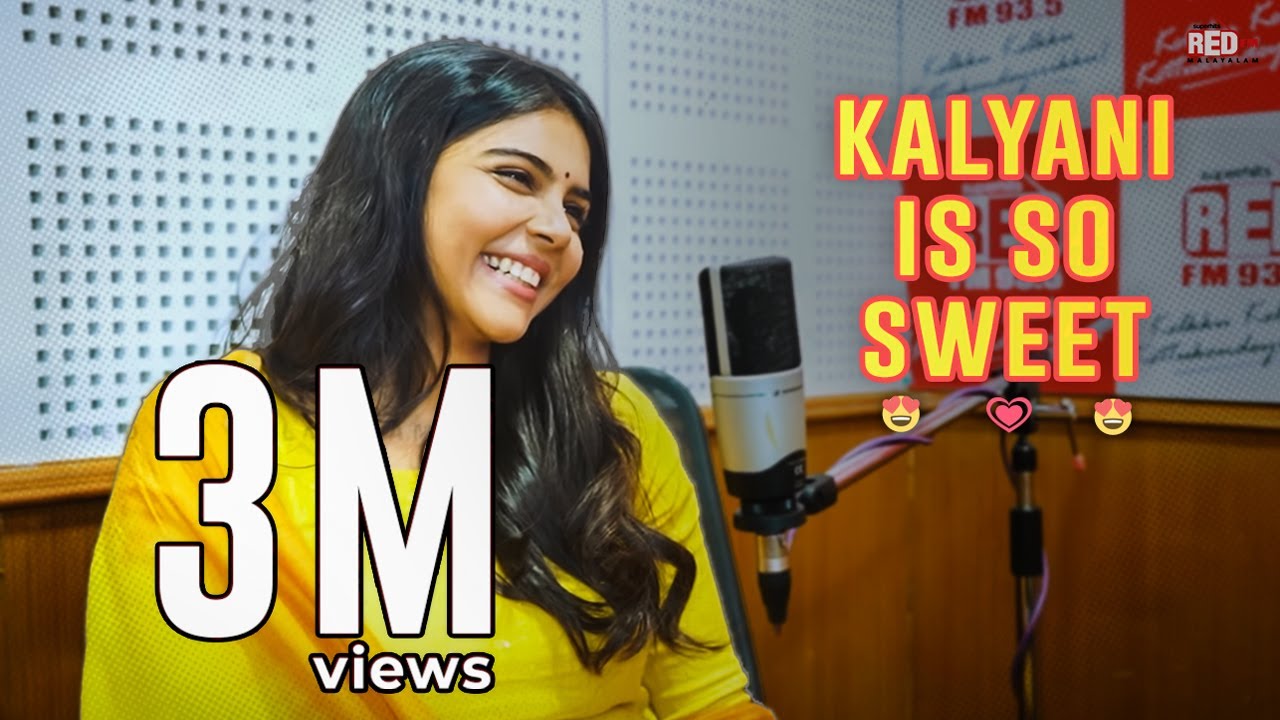 Kalyani Priyadarshan Red Carpet RJ Mike Red FM Malayalam YouTube