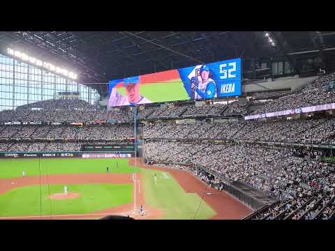 北海道日本ハムファイターズ 池田隆英 登場曲 大黒摩季「熱くなれ」(2024.10.14 エスコンフィールドHOKKAIDO)