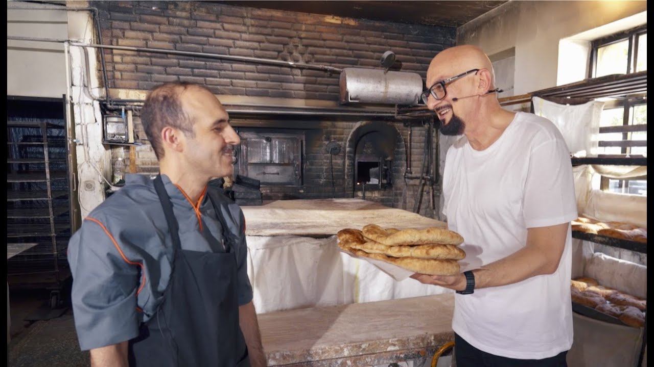 Азербайджанский хлеб | Кулинарная экспедиция Сталика Ханкишиева 2022 | Гянджа, Азербайджан
